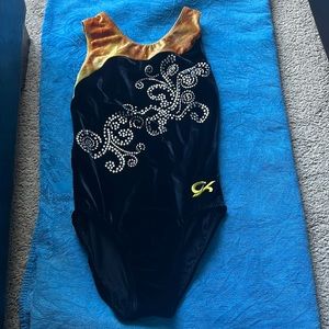 velvet rhinestone leotard